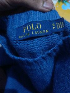 Polo Ralph Lauren Blue Crewneck Sweater