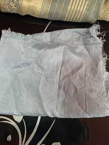 Elegant Grey Embroidered Saree