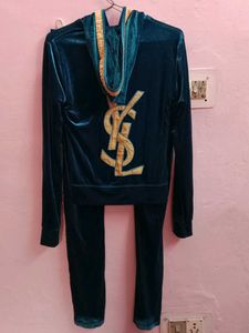 YSL Velvet Track Suit For Winter