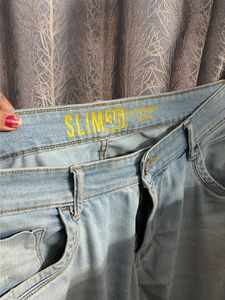 Light Wash Denim Jeans