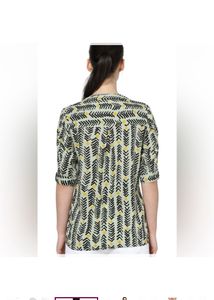 ONLY Casual Regular Sleeves PrintedWomen GreenTop