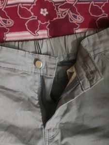 Grey Cargo Pants