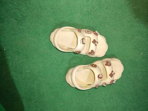Cute Cream Bear Sandals