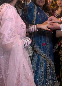 Pink Beautiful Bridal lehenga