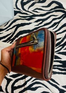 Artistic Zip-Around Wallet