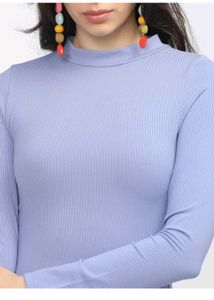 Lavender Long Sleeve Bodycon Dress