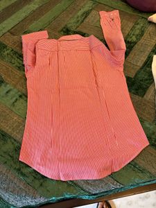 Men's Striped Button-Down Shirt