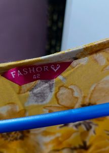 Mustard Beutiful Kurta