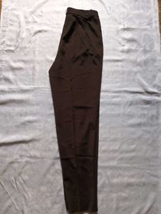 Brown Wide Leg Trousers