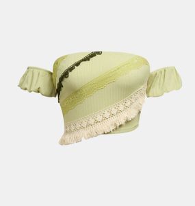 Fringed tube top