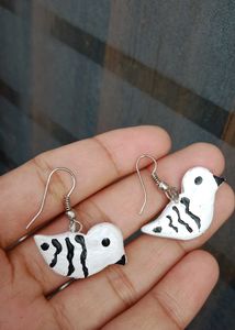 Bird Design Earrings
