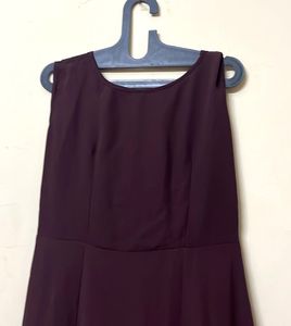 Elegant Plum Ethnic Gown