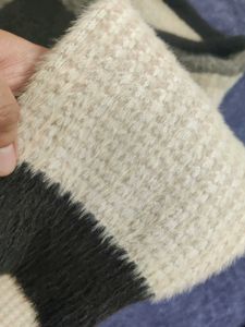 Cozy Plaid Knit Sweater