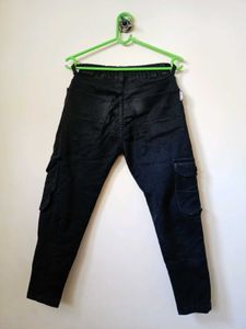 Black Cargo Pants