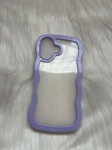 Cute Purple Wavy iPhone16 Case
