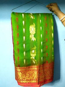 Bengali Tant Tasar Saree