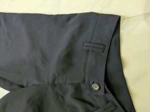 Classic Dark Grey Wide Leg Trousers