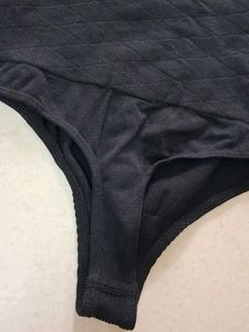 Shein Black High Waisted Thong