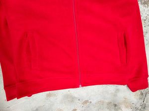 All Star Converse Red Fleece Jacket