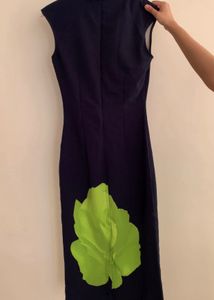 Stunning Rose Print Bodycon Dress