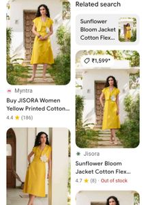 Chic Yellow Dress with Jacket