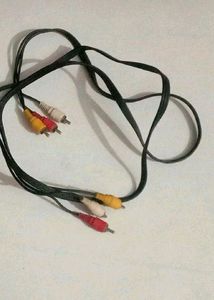 3RCA Audio Video Cable For Tv &amp; Setup Box