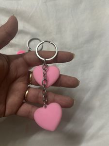 Love Heart Keychains - 2