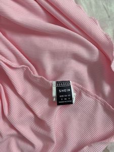 Cute Pink Tiered Dress