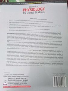 Essentials of Physiology for Dental Students