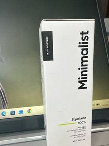 Minimalist Squalane 100% Face Oil