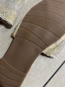 Beaded Bow Detail Slides