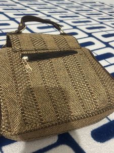 Boho Chic Woven Crossbody Bag