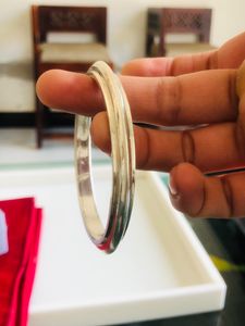 Pure Silver Kada (wt:-72.900g)