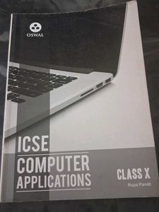 ICSE Computer Applications Class 10 Book