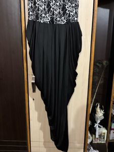 Elegant Black Lace Dress