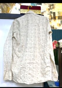 cotton Button-Up Shirt for Men