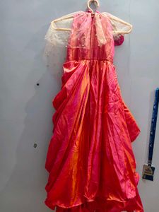 Girls Festive Gown with Pearls