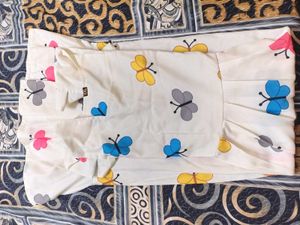 Cute Butterfly Print Dress