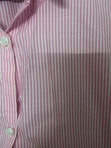 Pink Striped Casual Women’s Shirt