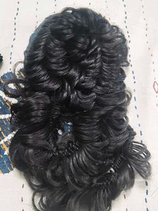 2 juda wigs brown and black