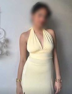 Yellow Halter Neck Dress