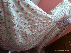 Max Full Flared Embroidered Kurta