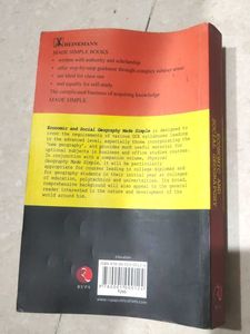 Economic and Social Geography Book