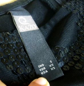 Brand New Squeins Black Party Dress
