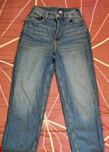 H&amp;M wide leg jeans