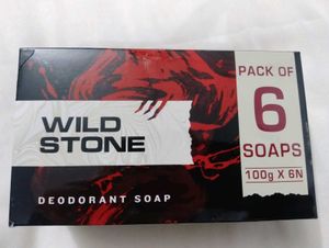 Wild Stone Deodorant Soap Pack of 6
