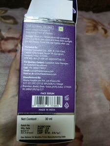 The Derma Co Face Serum 30ml