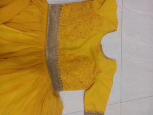 Beautiful Yellow Ethnic Gown