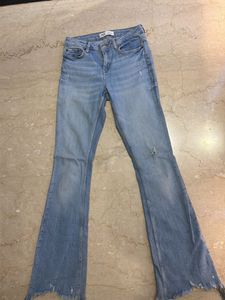 Light Wash Flare Jeans