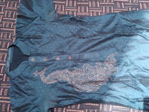 Beautiful Teal Kurta Set with Dupatta